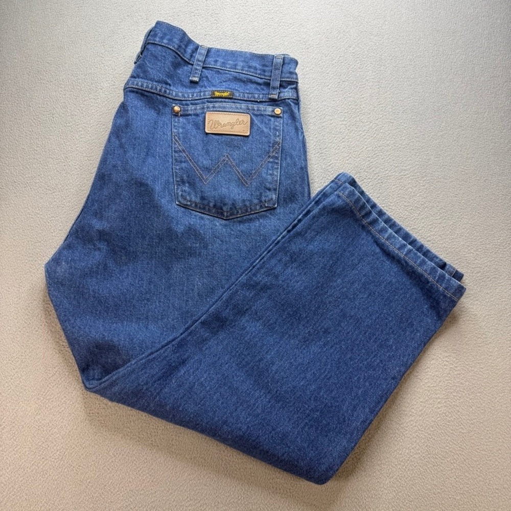 Wrangler Jeans 13MWZPW Cowboy Cut Original Fit 40x30 (FIT 40x25) Blue Denim Work